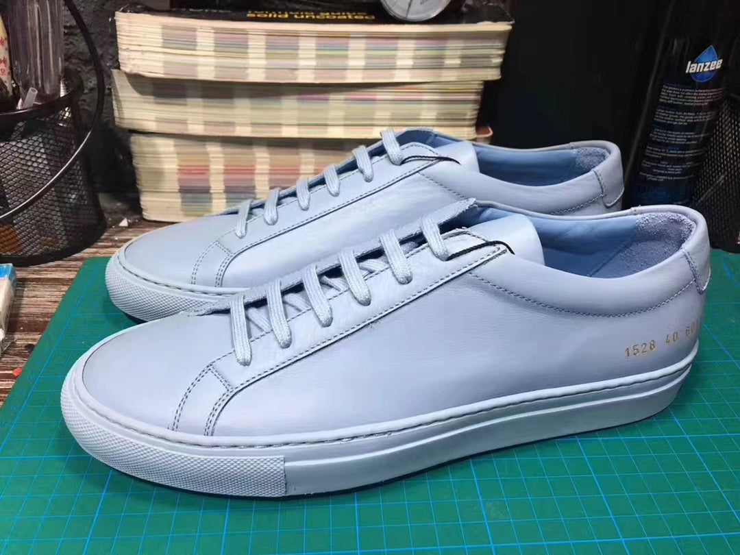 Common Projects Achilles Low in Powder Blue, Archive Set 0876: powder blue achilles low pair