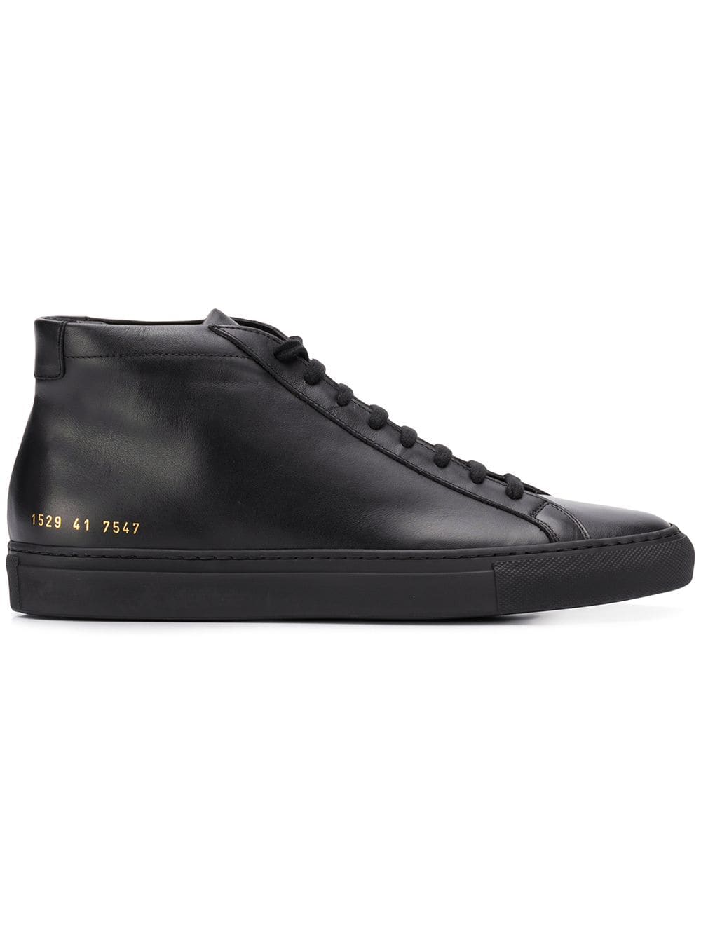 Woman by Common Projects Original Achilles Mid Black - product view 2