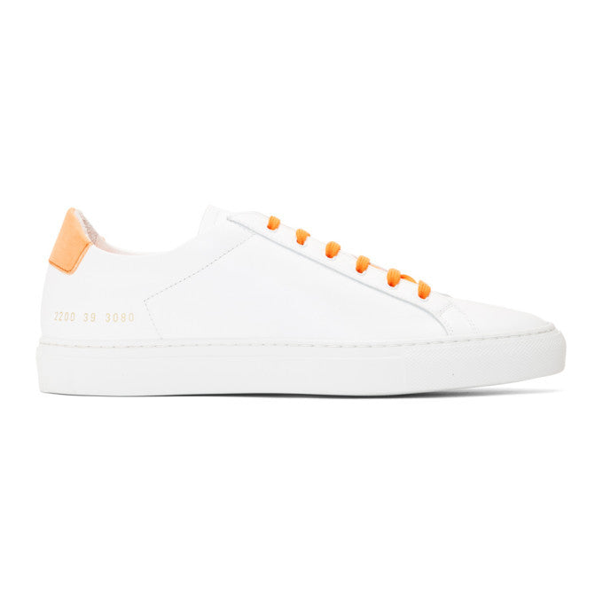 Common Projects Fluro Low White & Orange 2200-3080 - view 1