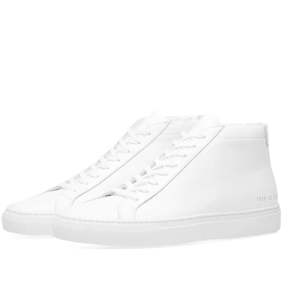 Common Projects Original Achilles Mid White - product view 2