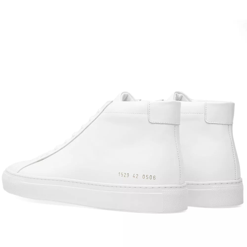 Common Projects Original Achilles Mid White - product view 3