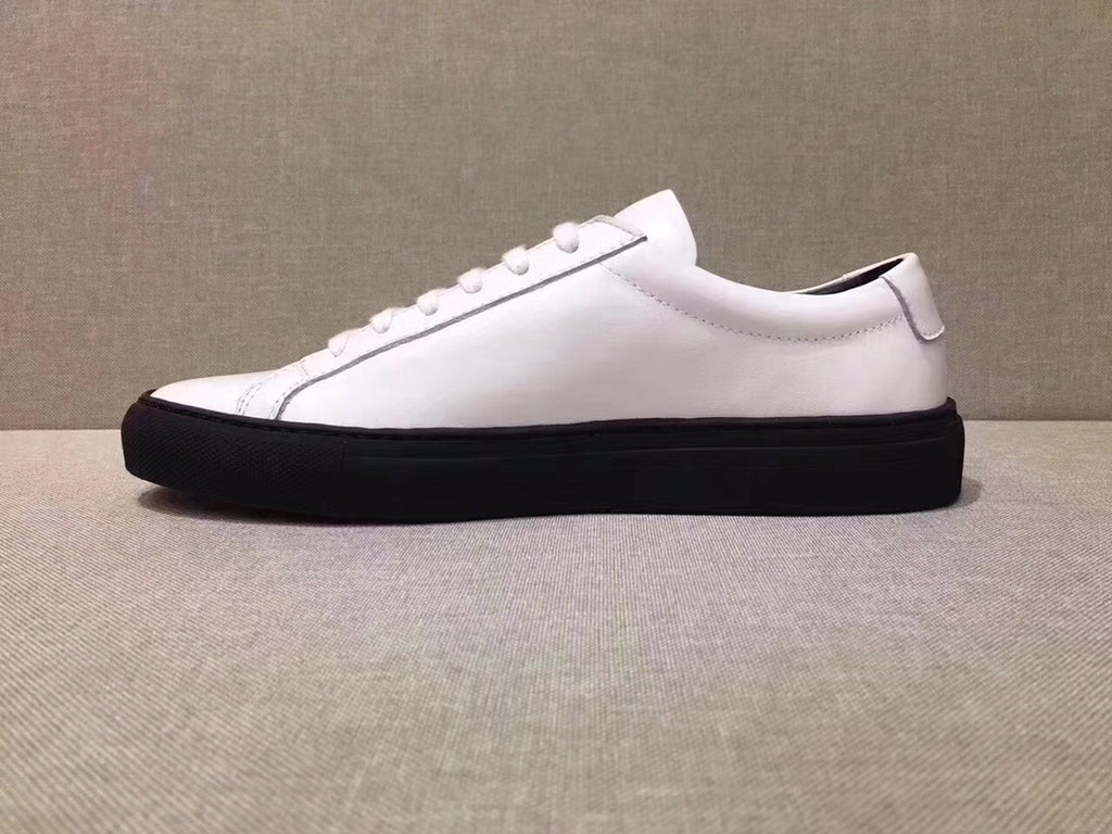 Woman by Common Projects Contrast Sole Low White & Black Sole 3817-7547 - view 7