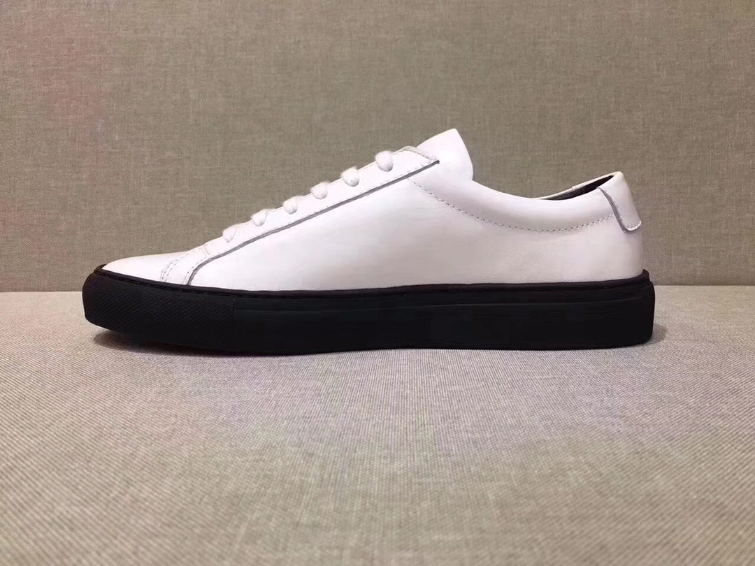 Woman by Common Projects Contrast Sole Low White & Black Sole 3817-7547 - view 7