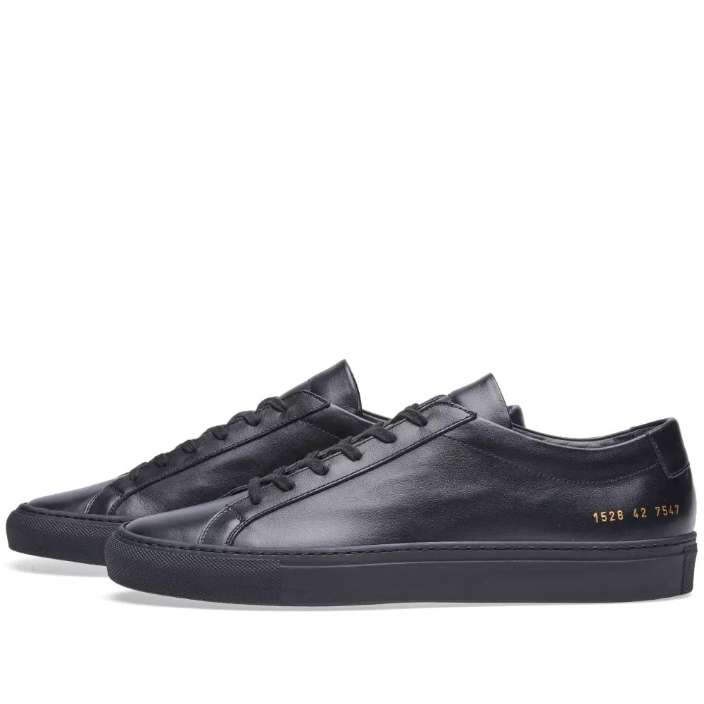 Common Projects Original Achilles Low Black - product view 1