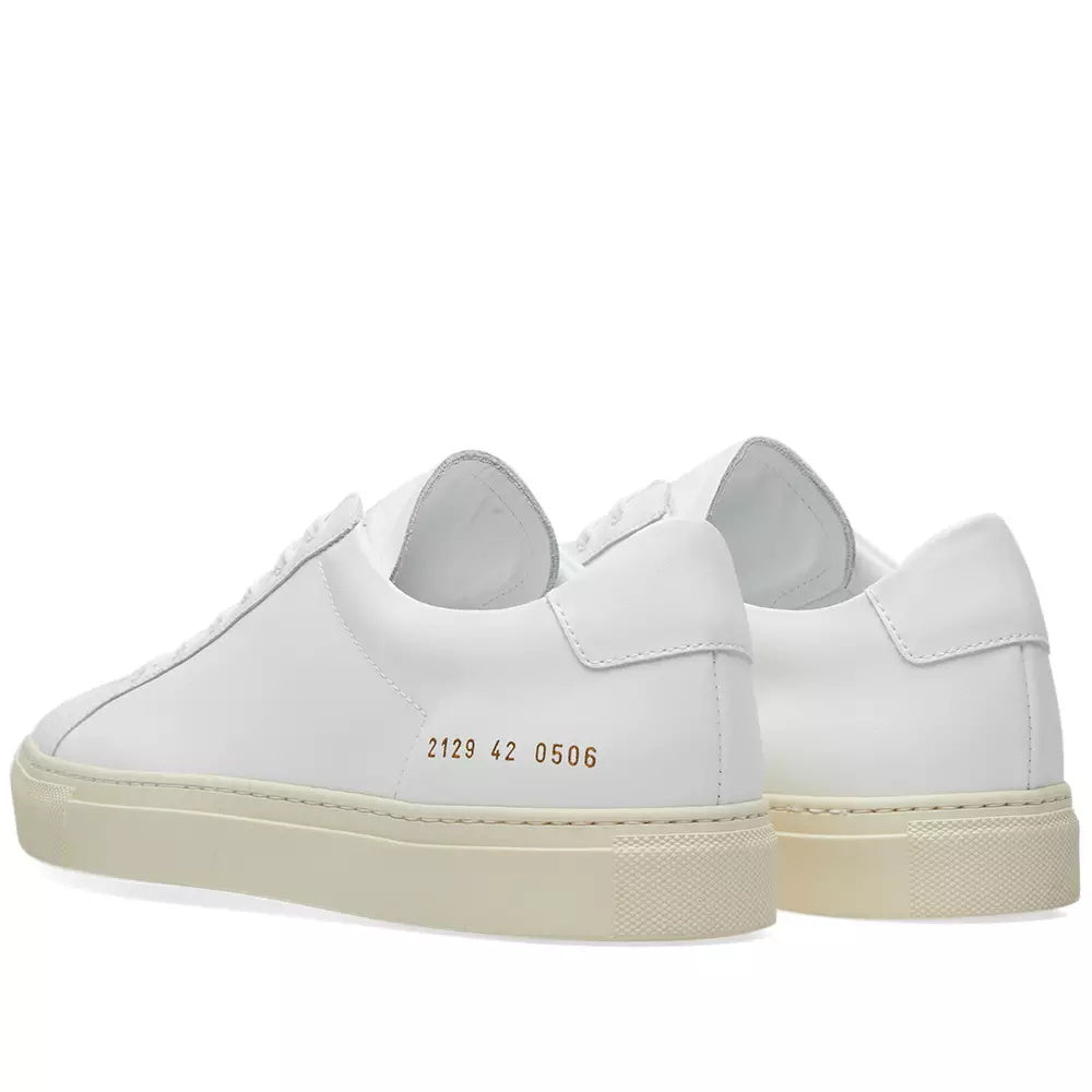 Common Projects Achilles Retro Low White & White - product view 3