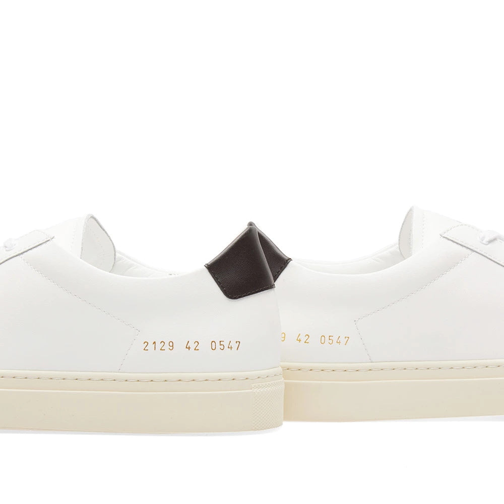 Common Projects Achilles Retro Low White & Black - product view 5