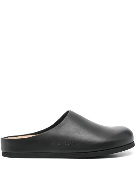 Common Projects leather mules — Black - view 1