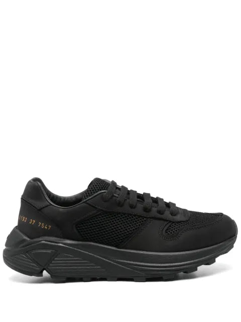 Common Projects panelled sneakers — Black - view 1