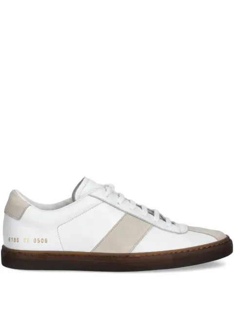 Common Projects panelled leather sneakers — White - view 1