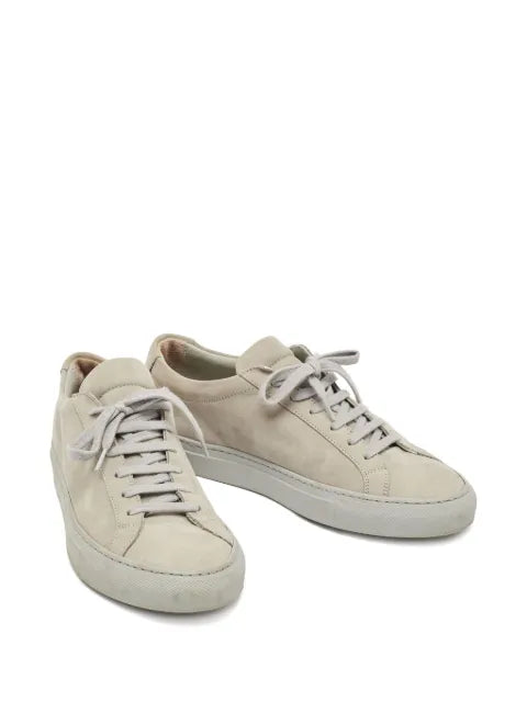 Common Projects pre-owned Achilles suede sneakers — Grey - view 2