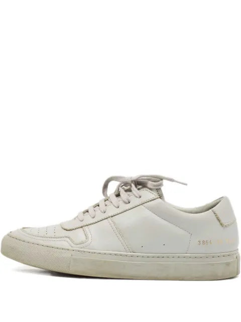 Common Projects leather perforated-detail sneakers — White - view 1