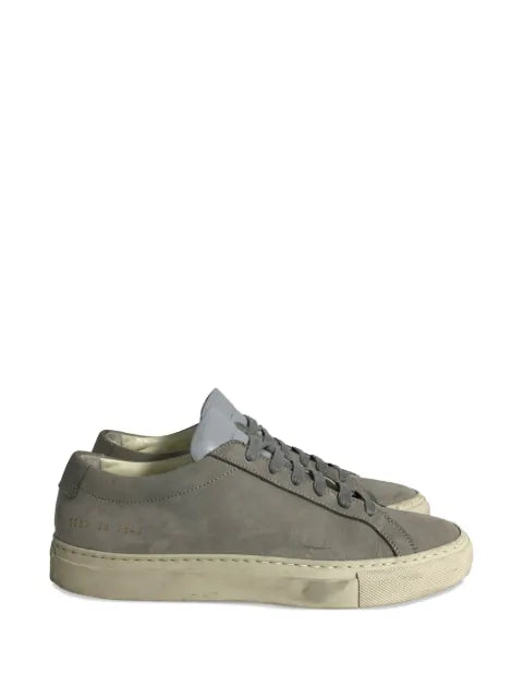 Common Projects Achilles lace-up suede sneakers — Grey - view 1