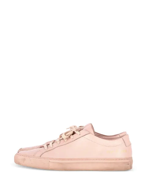 Common Projects leather low sneakers — Pink - view 1