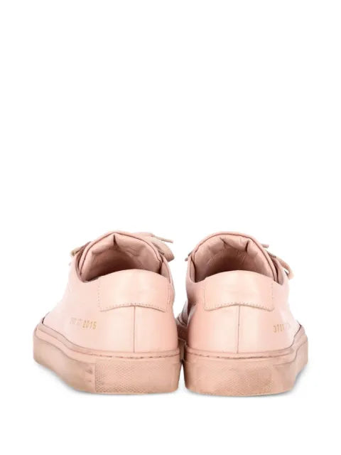 Common Projects leather low sneakers — Pink - view 2