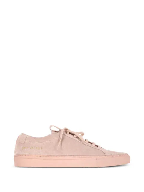 Common Projects Achilles suede trainers — Pink - view 1