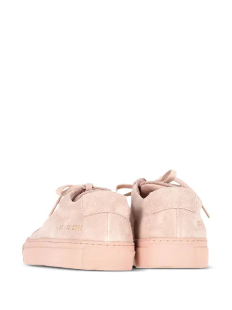 Common Projects Achilles suede trainers — Pink - view 2