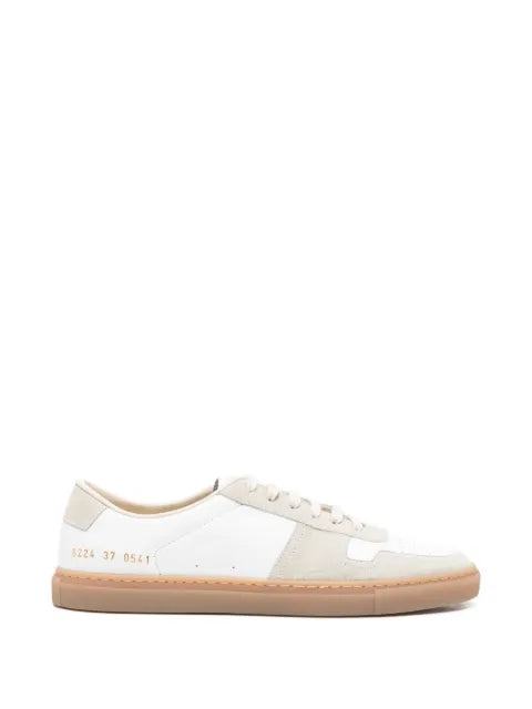 Common Projects panelled lace-up sneakers — White - view 1