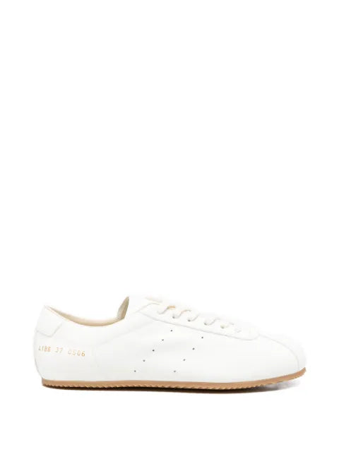 Common Projects Driving perforated lace-up sneakers — White - view 1