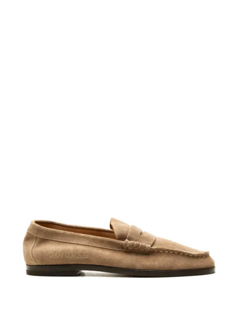 Common Projects suede penny loafers — Brown - view 1