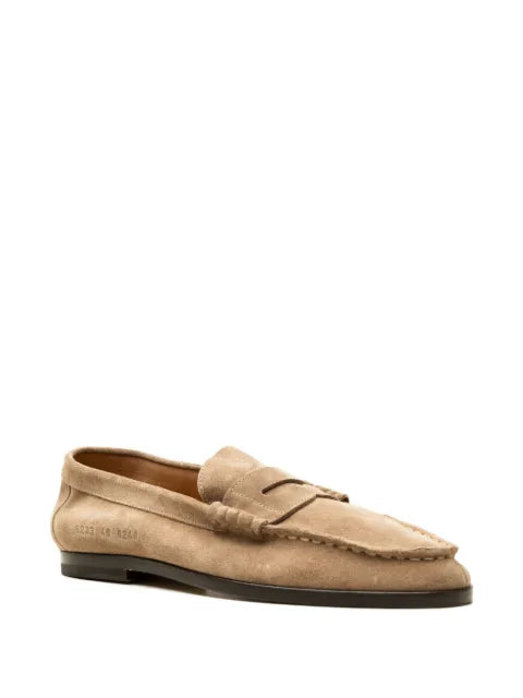 Common Projects suede penny loafers — Brown - view 2