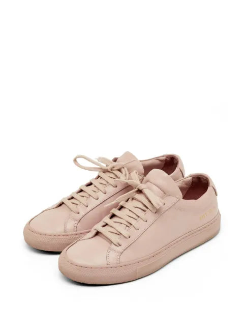 Common Projects Achilles leather sneakers — Pink - view 2