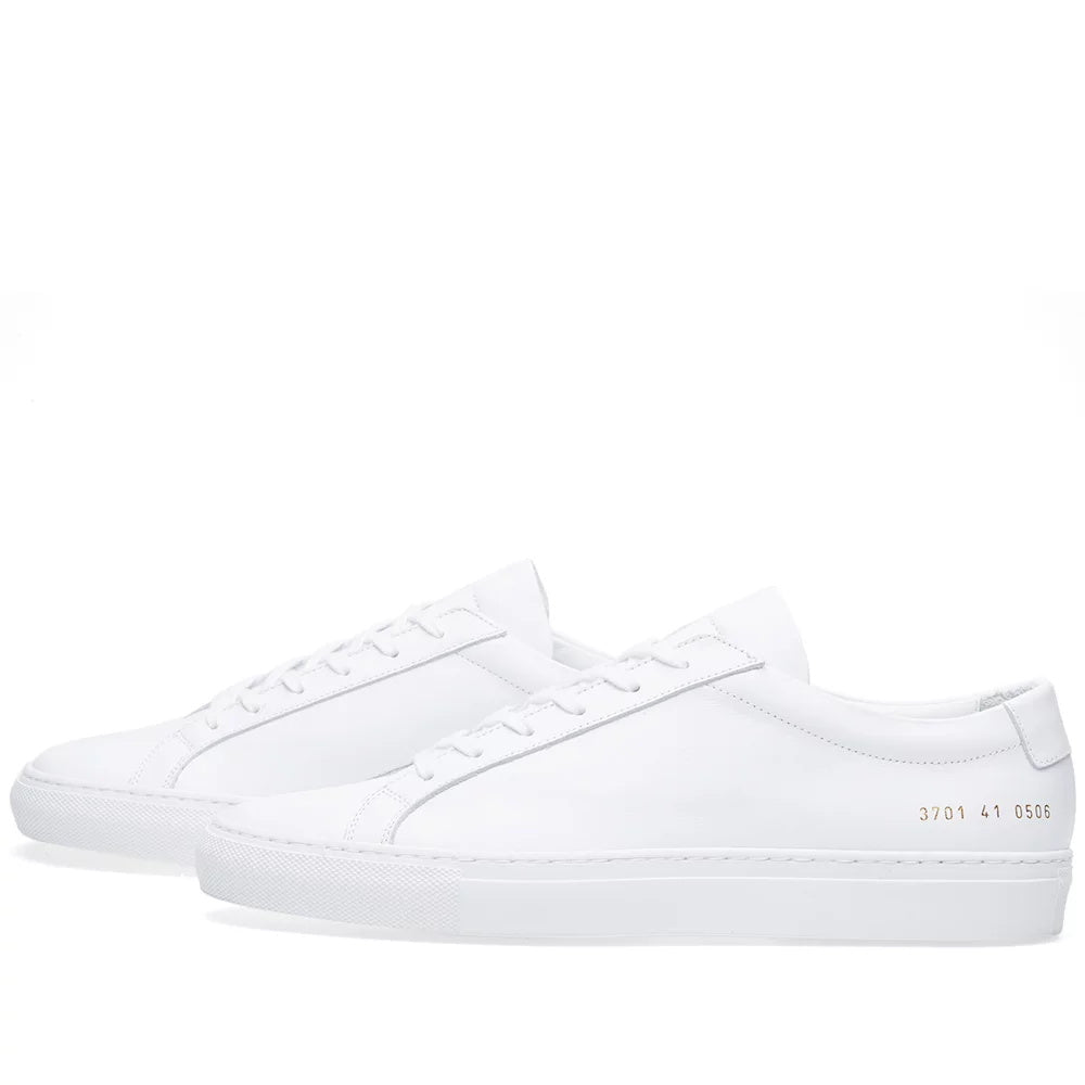 Woman by Common Projects Original Achilles Low White - product view 1