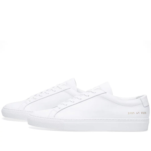 Woman by Common Projects Original Achilles Low White - product view 1