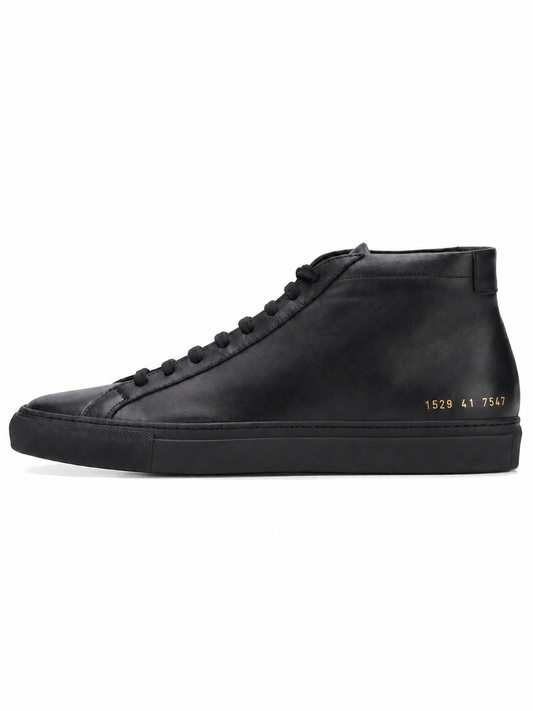 Woman by Common Projects Original Achilles Mid Black - product view 1