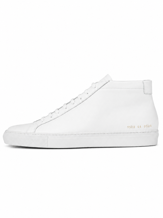 Woman by Common Projects Original Achilles Mid White - product view 1