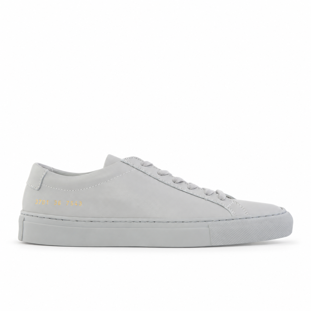 Women's Common Projects 3701-7543 — side view on white background
