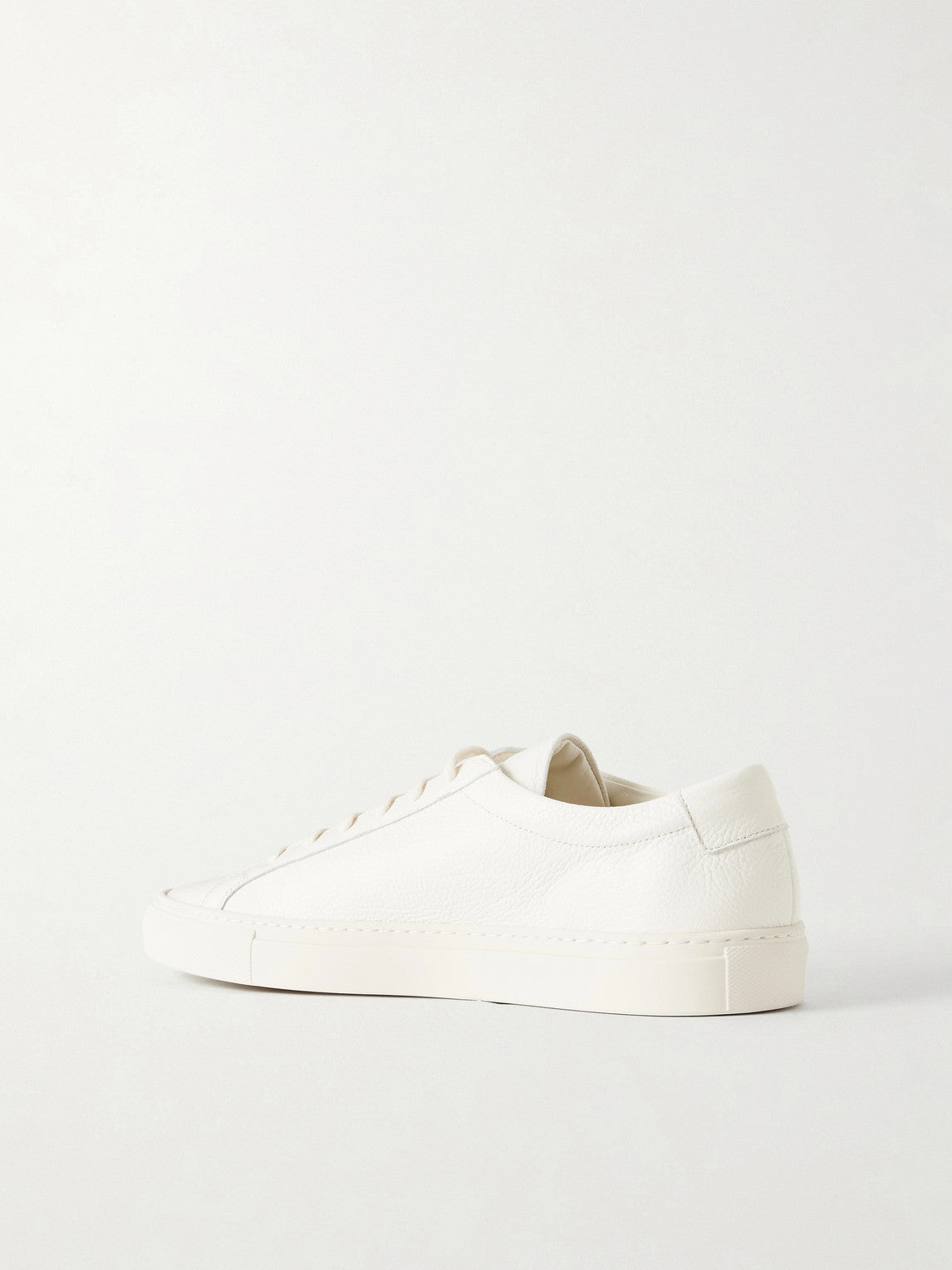 Common Projects Achilles Premium Full-Grain Leather Sneakers — White - view 4