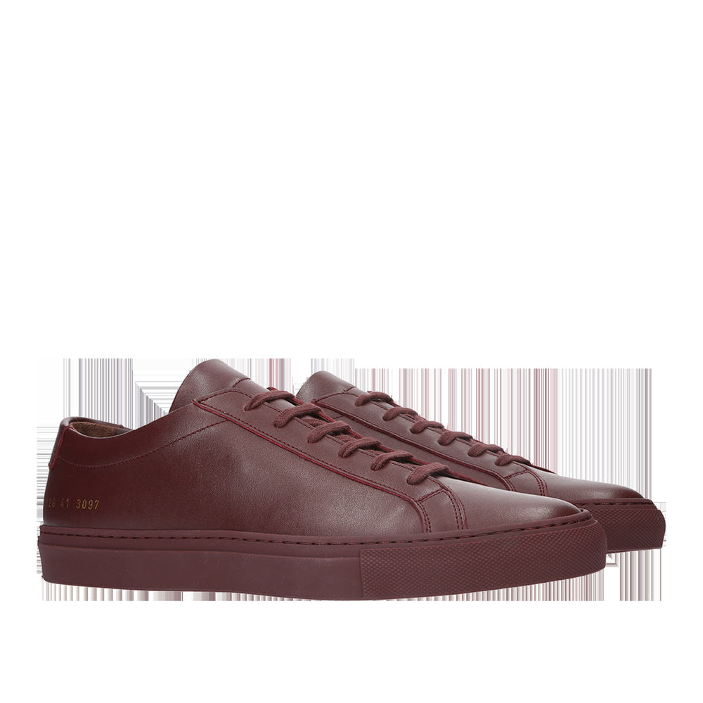 Woman by Common Projects Original Achilles Low Bordeaux Leather 3701-3097 — image 3