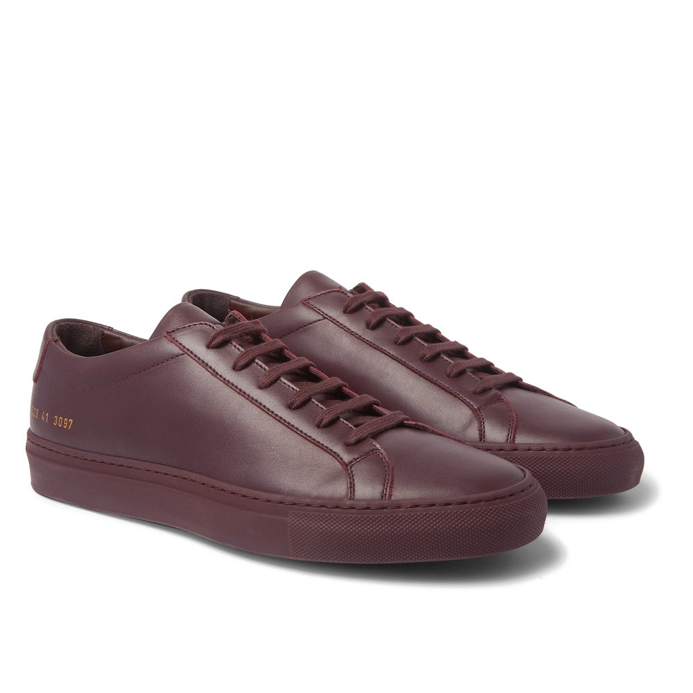 Woman by Common Projects Original Achilles Low Bordeaux Leather 3701-3097 — image 8