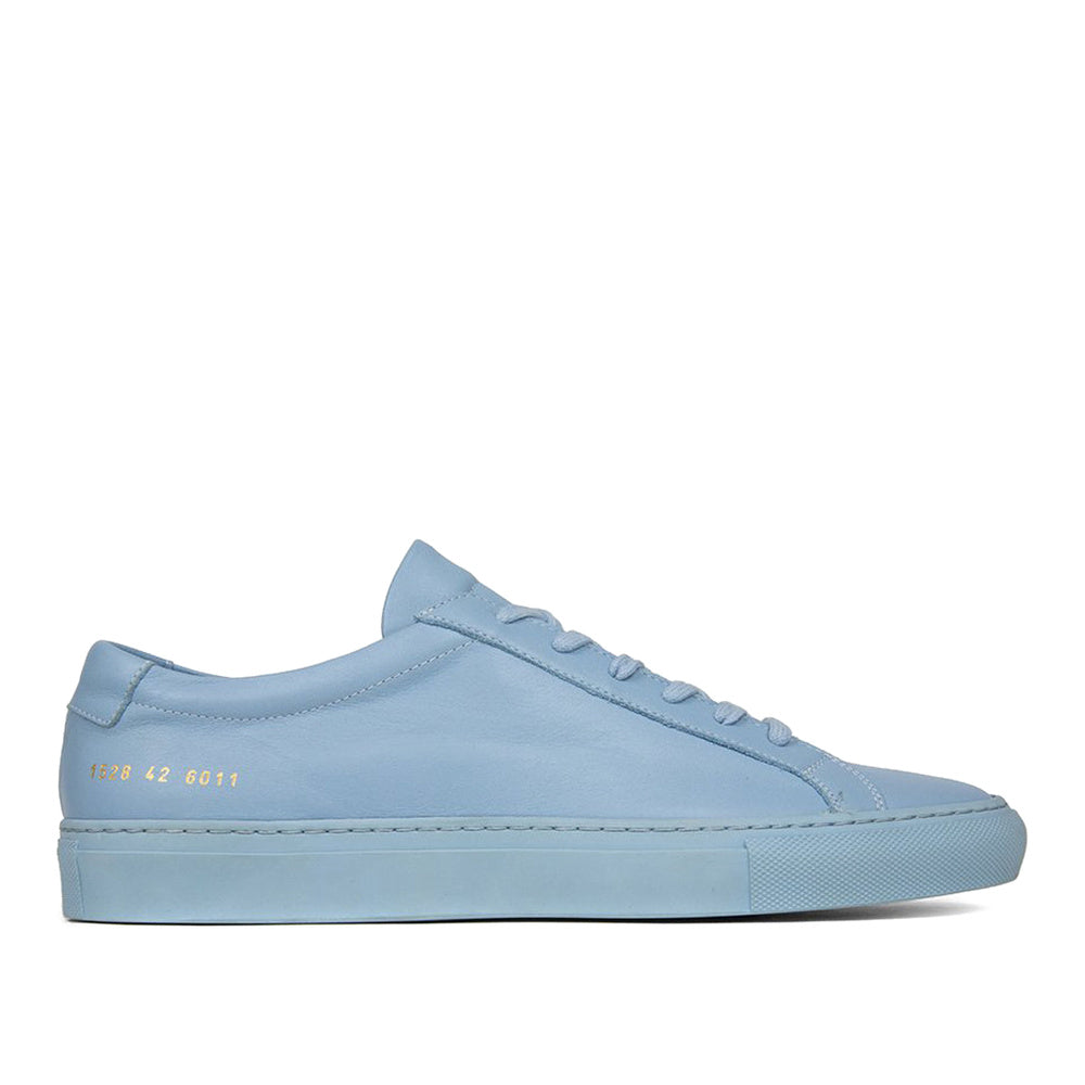 Woman by Common Projects Original Achilles Low Powder Blue Leather 3701-6011 — image 2