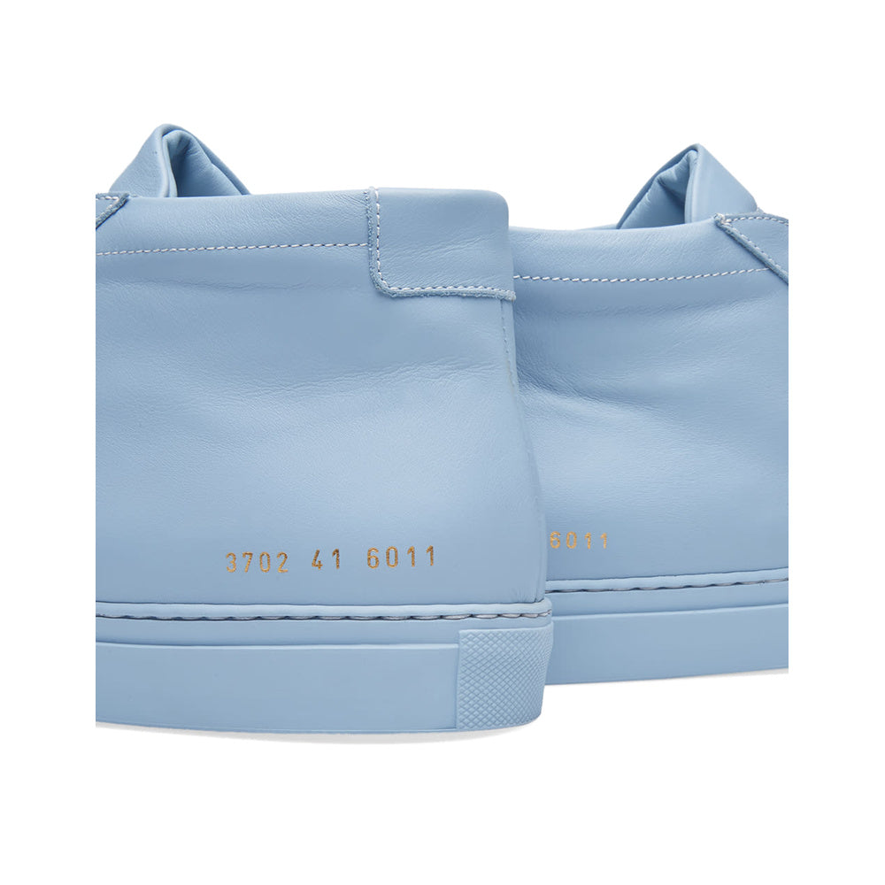 Woman by Common Projects Original Achilles Mid Powder Blue Leather 3702-6011 — image 5