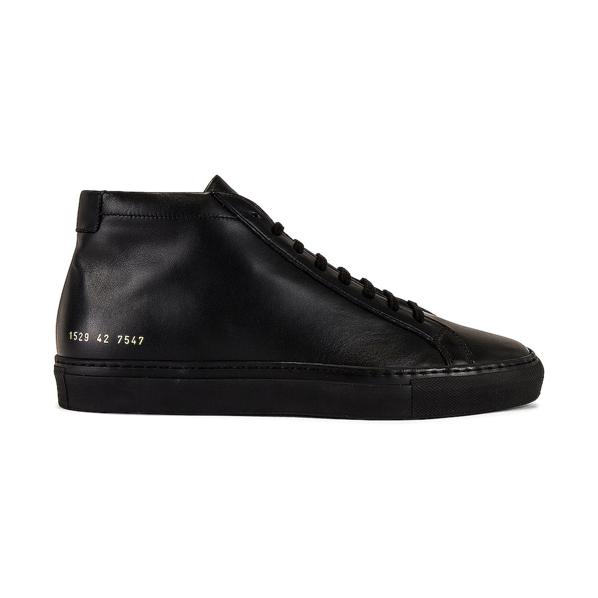 Common Projects Original Achilles Mid Black Leather 1529-7547
