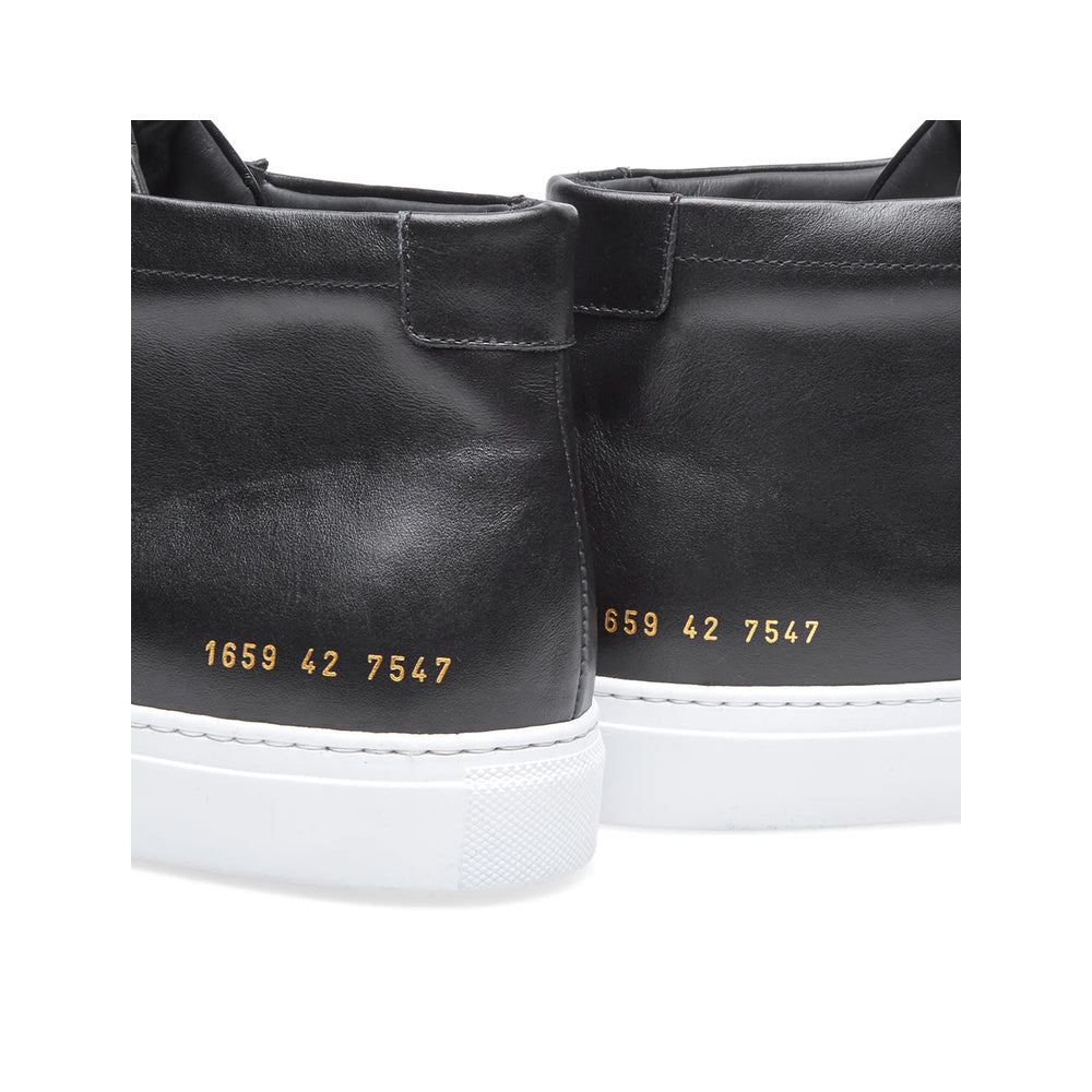 Woman by Common Projects Original Achilles Mid Black & White 3803-7547 — image 5
