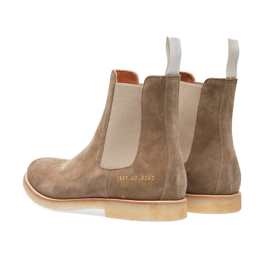 Woman by Common Projects Chelsea Boot Taupe Suede 3801-0240 — image 3