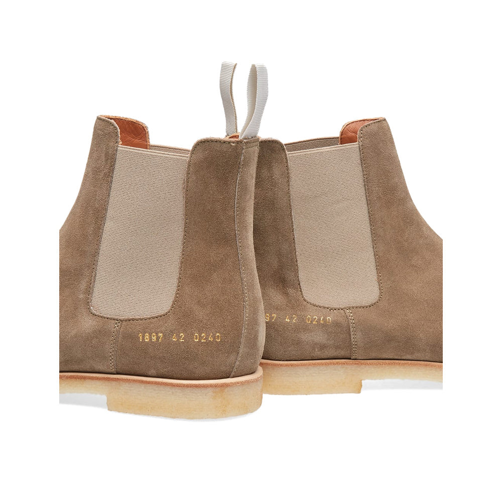 Woman by Common Projects Chelsea Boot Taupe Suede 3801-0240 — image 5