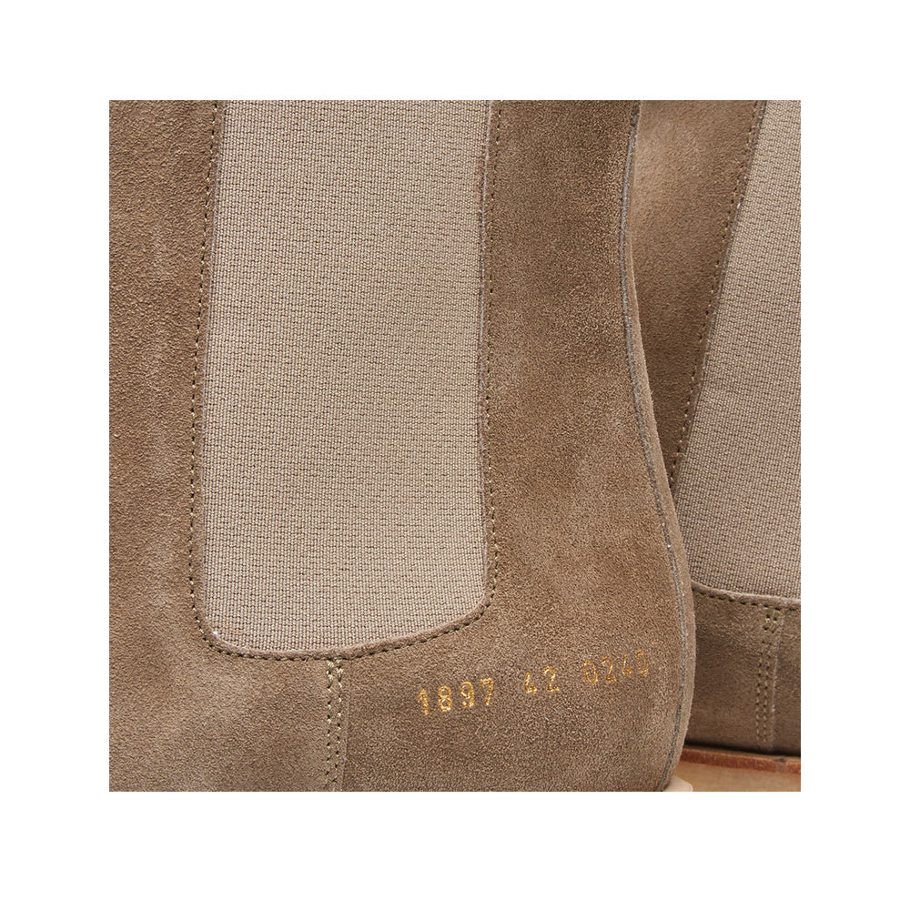 Woman by Common Projects Chelsea Boot Taupe Suede 3801-0240 — image 6