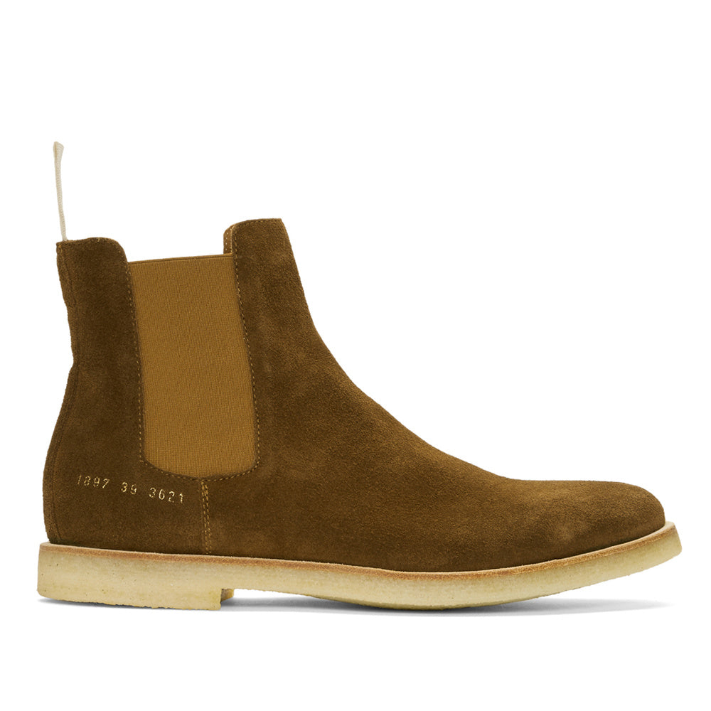 Woman by Common Projects Chelsea Boot Brown Suede 3801-3621 — image 2
