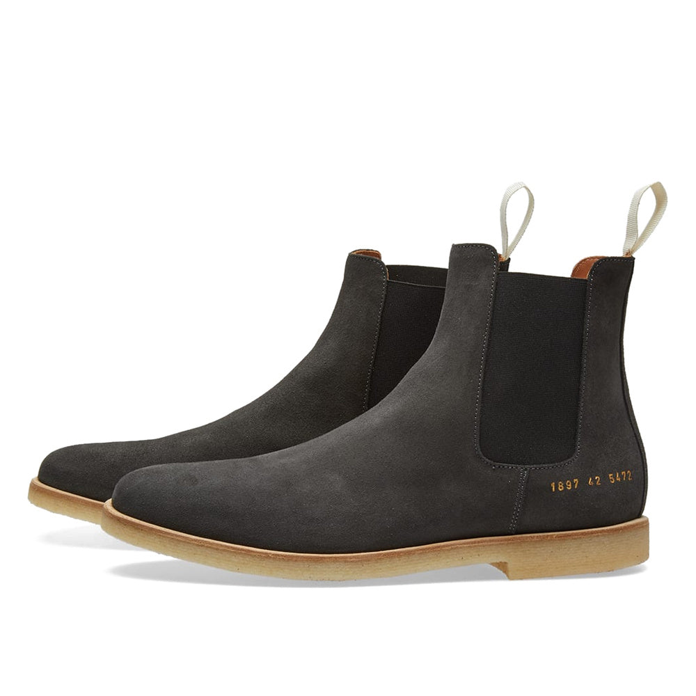Woman by Common Projects Chelsea Boot Dark Grey Suede 3801-5472 — image 2