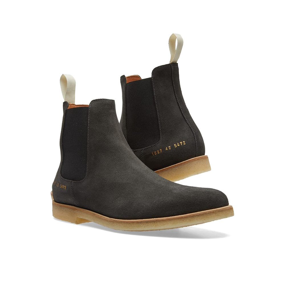 Woman by Common Projects Chelsea Boot Dark Grey Suede 3801-5472 — image 7