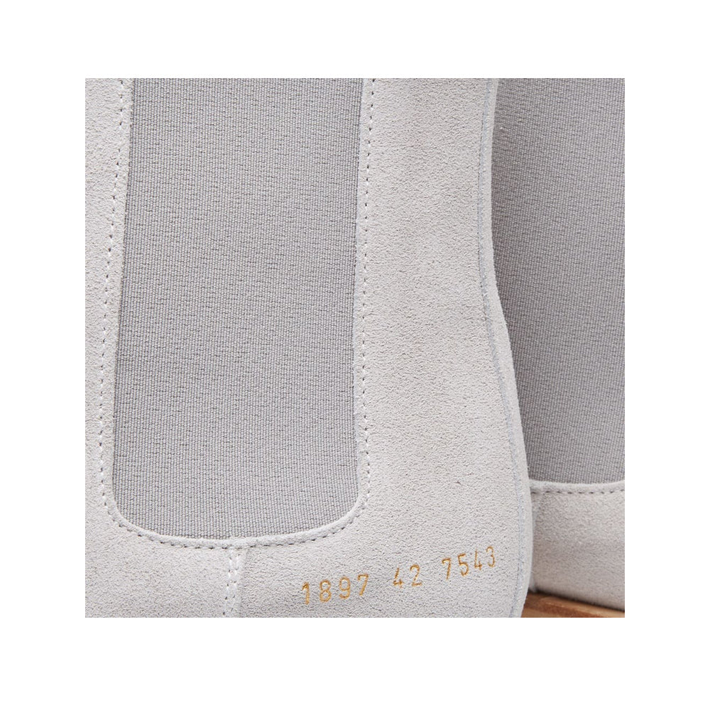 Woman by Common Projects Chelsea Boot Light Grey Suede 3801-7543 — image 6
