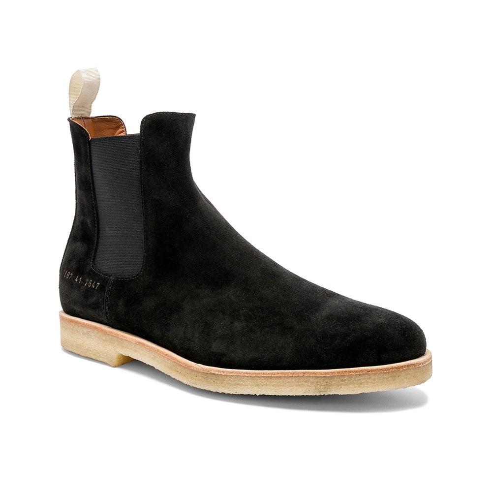 Woman by Common Projects Chelsea Boot Black Suede 3801-7547 — image 2