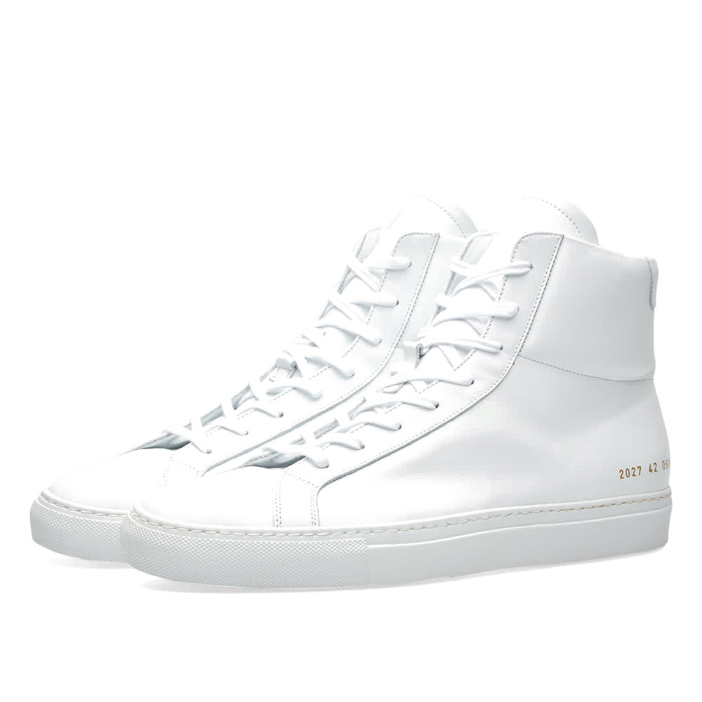 Common Projects Original Achilles High White Leather 2027-0506 — image 1