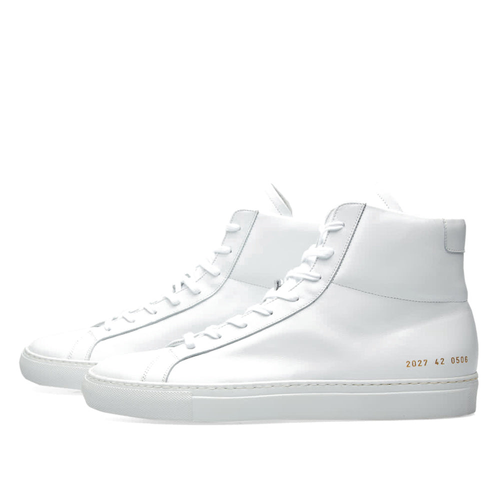 Common Projects Original Achilles High White Leather 2027-0506 — image 3