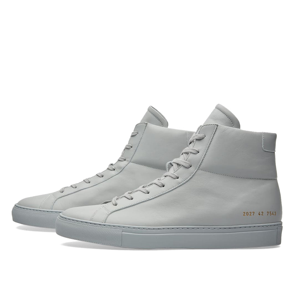 Common Projects Original Achilles High Grey Leather 2027-7543 — image 2