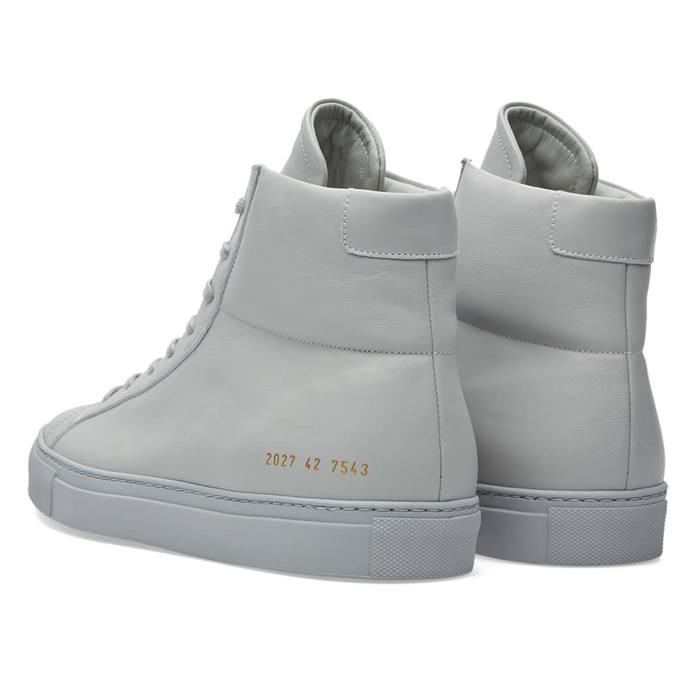 Common Projects Original Achilles High Grey Leather 2027-7543 — image 3