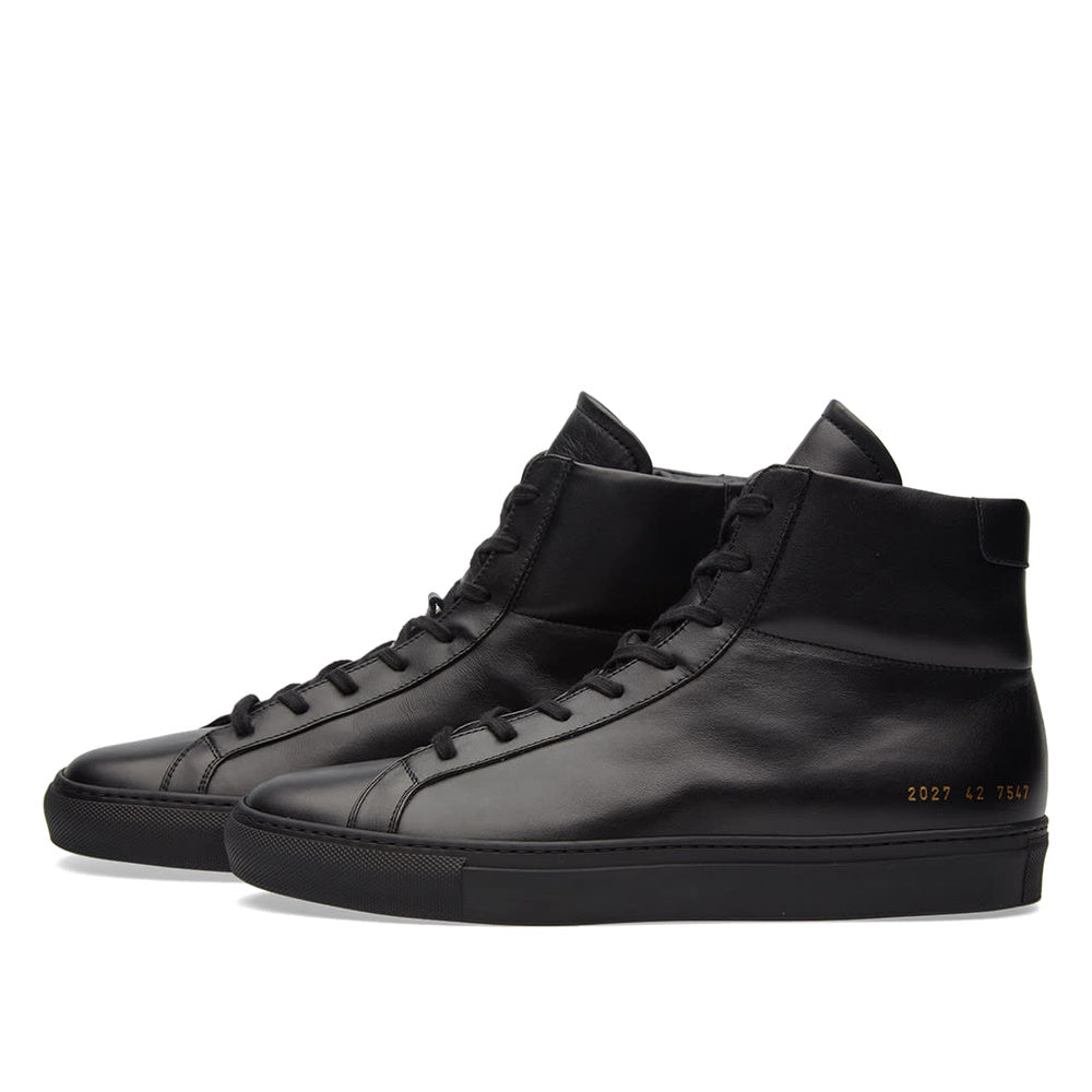 Common Projects Original Achilles High Black Leather 2027-7547 — image 2